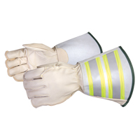 Endura&reg; Deluxe Lineman Gloves, Large, Horsehide Palm MAS Chibougamau