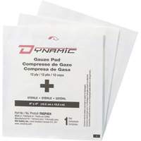 Dynamic Gauze, Pad, 4" L x 4" W, Sterile, Medical Device Class 1 MAS Chibougamau