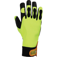 Gants pour scie &agrave; chaîne haute visibilit&eacute; Endura, Taille Grand/9, Paume Ch&egrave;vre MAS Chibougamau