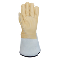 Lineman's Gloves, Small, Grain Cowhide Palm MAS Chibougamau