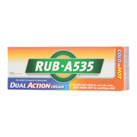 Soulagement chaleur Rub A535, Cr&egrave;me, Analg&eacute;sique MAS Chibougamau