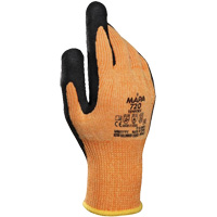 TempDex 720 Thermal Cut-Resistant Gloves, Size 7, Nitrile Coated, Aramid Shell, ASTM ANSI Level A2/EN 388 Level 3/EN 388 Level B MAS Chibougamau