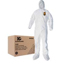 Kleenguard A40 Coveralls, 2X-Large, White, Microporous MAS Chibougamau