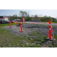 Premium Delineator Post, 42" H, Orange MAS Chibougamau