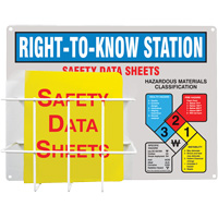Station d'information de style panier en aluminium, Anglais, Compris reliures MAS Chibougamau