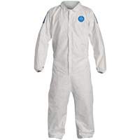 Coveralls, Medium, White, Tyvek&reg; 400 D MAS Chibougamau