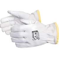 Endura&reg; Flame-Resistant Anti-Static Driver's Gloves, Small, Grain Goatskin Palm, Rhovyl&reg; Inner Lining MAS Chibougamau