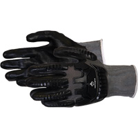 Gants de travail antichocs Dexterity, Petit, Paume en Synth&eacute;tique, Poignet Poignet en tricot MAS Chibougamau