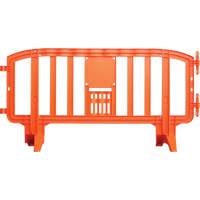 Movit Barricade, Interlocking, 78" L x 39" H, Orange MAS Chibougamau