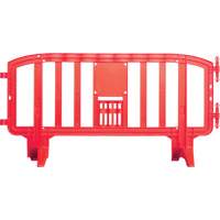 Movit Barricade, Interlocking, 78" L x 39" H, Red MAS Chibougamau