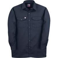 Chemise de travail &agrave; manches longues en tissu crois&eacute;, Hommes, 4T-Grand, Bleu marin MAS Chibougamau