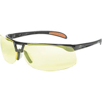 Prot&eacute;g&eacute; Safety Glasses with HydroShield Lenses, Amber Lens, Anti-Fog/Anti-Scratch, ANSI Z87+ MAS Chibougamau