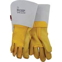 Welding Gloves, Grain Cowhide, Size 8 MAS Chibougamau
