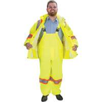 V&ecirc;tements imperm&eacute;ables RZ1000, Polyester, Petit, Jaune lime haute visibilit&eacute; MAS Chibougamau