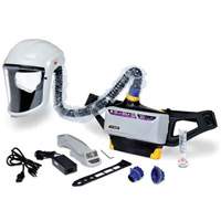 Versaflo Powered Air Purifying Respirator Painter's Kit, Headcover & Faceshield, Lithium-Ion Battery MAS Chibougamau