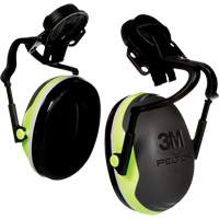 Peltor X Series X4 Earmuffs, Cap Mount, 26 NRR dB MAS Chibougamau