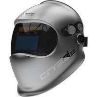 Masque de soudage auto-assombrissant Crystal 2.0, 3,94" lo x 1,97" la Champ de vision, Teinte 2/4 - 12, Argent MAS Chibougamau