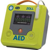 Professional Rescuers AED 3 BLS Defibrillator, Semi-Automatic, French, Class 4 MAS Chibougamau