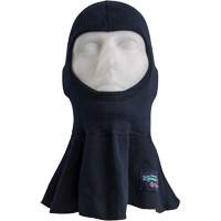 Cagoule de protection contre les intemp&eacute;ries ignifuge, Bleu marin, Kermel/Lenzing MAS Chibougamau