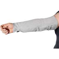 Welder's Heat Resistant Sleeves, 24" L, Pearl Grey MAS Chibougamau