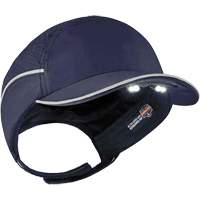 Casque antichocs l&eacute;ger avec lampe DEL 8965 Skullerz, Bleu marin MAS Chibougamau