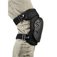 ProFlex&reg; 435 Comfort Hinged Hard Cap Knee Pads, Buckle Style, Rubber Caps, Foam/Gel Pads MAS Chibougamau