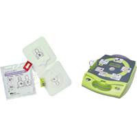 AED Plus&reg; Defibrillator with Bonus Pedi-Padz&reg; II Electrodes, Automatic, English, Class 4 MAS Chibougamau