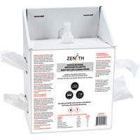 Disposable Premium Lens Cleaning Station, Cardboard, 8" L x 5" D x 12.5" H MAS Chibougamau