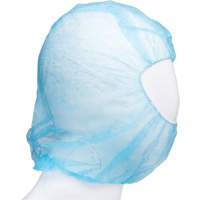 Disposable Hood, Polypropylene, Blue MAS Chibougamau