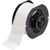 &eacute;tiquettes pour imprimante de s&eacute;rie B33, Papier, 2" lo x 1" h, Blanc MAS Chibougamau