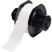 &eacute;tiquettes auto plastifiantes de s&eacute;rie B33, Vinyle, 1,75" lo x 1,5" h, Blanc MAS Chibougamau