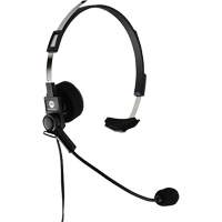 Casque d'&eacute;coute TalkAbout avec microphone &agrave; perche pivotante MAS Chibougamau