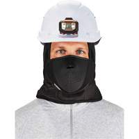 N-Ferno&reg; 3-Layer Winter Hard Hat Liner with Mouthpiece, Fleece Lining, One Size, Black MAS Chibougamau