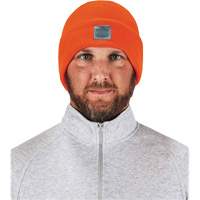 N-Ferno&reg; Rib Knit Beanie Hat, One Size, Orange MAS Chibougamau