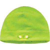 N-Ferno&reg; Skull Cap Beanie Hat with LED Lights, One Size, High-Visibility Lime Green MAS Chibougamau