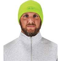 N-Ferno&reg; Skull Cap Beanie Hat with LED Lights, One Size, High-Visibility Lime Green MAS Chibougamau