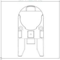 Adaptateur de casque de s&eacute;curit&eacute; pour serre-t&ecirc;tes VeriShield de Howard Leight MAS Chibougamau