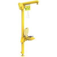 Halo Heat Trace Shower & Eye/Face Wash Unit, Pedestal MAS Chibougamau