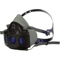 Secure Click HF-800 Series Half Facepiece Reusable Respirator, Silicone, Large MAS Chibougamau