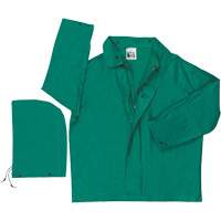 Imperm&eacute;able avec limite dinflammabilit&eacute; Dominator, Polyester/PVC, Grand, Vert MAS Chibougamau