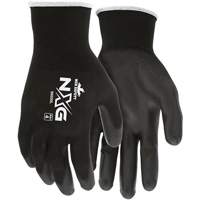 Coated Gloves, Large, Polyurethane Coating, 13 Gauge, Polyester Shell MAS Chibougamau