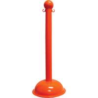 Poteau pour service intense, Hauteur de 40", Orange MAS Chibougamau