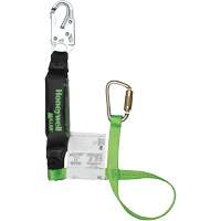 Miller&reg; HP Shock-Absorbing Lanyard, 4', Carabiner Center, Locking Snap Hook Leg Ends, Polyester MAS Chibougamau