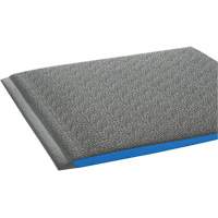 Wear-Bond Comfort-King Ergonomic Mats, Pebbled, 3' x 5' x 9/16", Grey, Vinyl Foam MAS Chibougamau