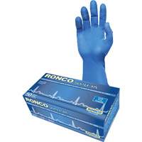 Gant d'examen extra long SilkTex XPL, Petit, Latex, 13 mils, Sans poudre, Bleu, Classe 2 MAS Chibougamau