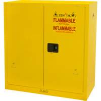 Armoire pour produits inflammables, 30 gal., 2 Porte(s), 43" La x 44" h x 18" p MAS Chibougamau