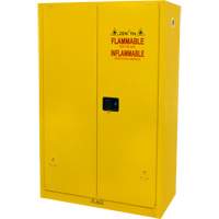 Flammable Storage Cabinet, 45 gal., 2 Door, 43" W x 65" H x 18" D MAS Chibougamau