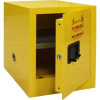 Armoire pour produits inflammables, 4 gal., 1 Porte(s), 17" La x 22" h x 18" p MAS Chibougamau