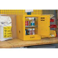 Armoire pour produits inflammables, 4 gal., 1 Porte(s), 17" La x 22" h x 18" p MAS Chibougamau