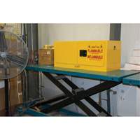 Armoire pour produits inflammables, 12 gal., 2 Porte(s), 43" La x 18" h x 18" p MAS Chibougamau
